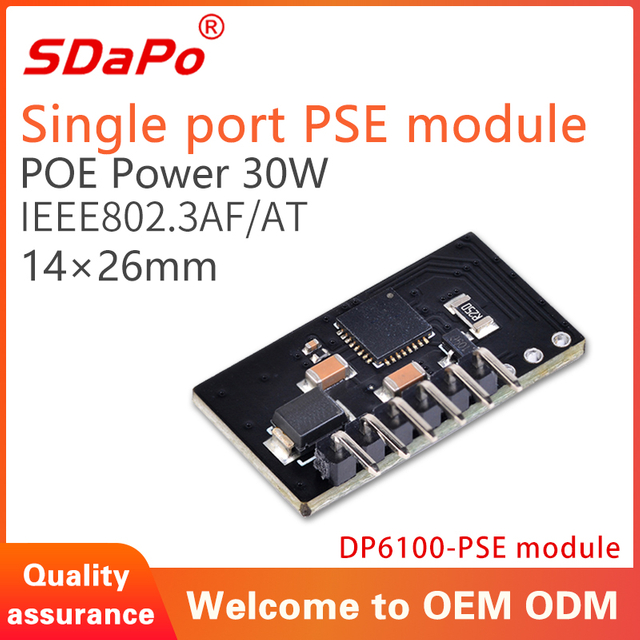 Modulo PSE PoE DP6100 da 30 W