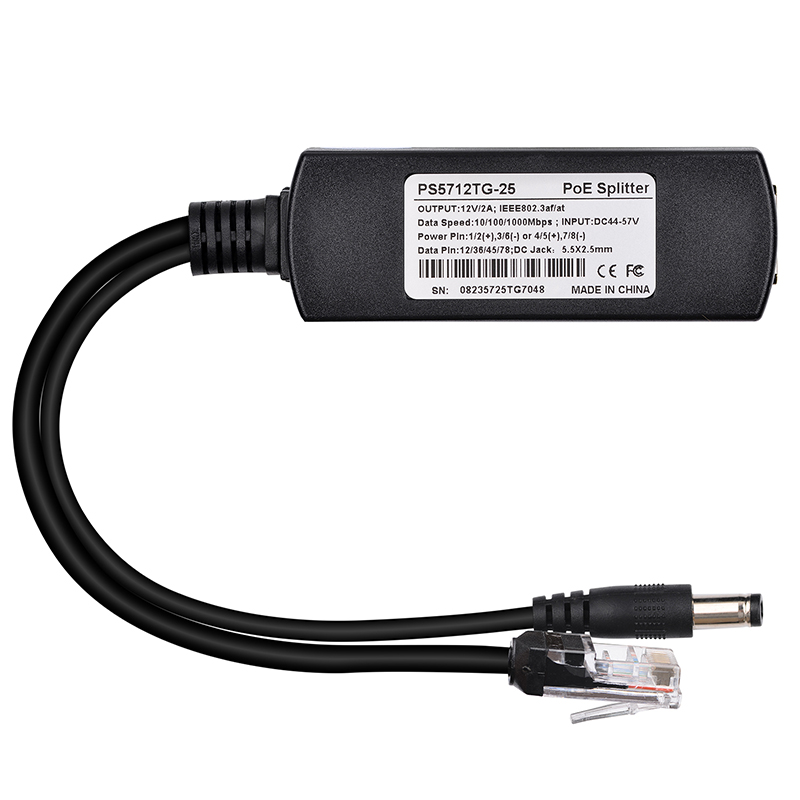 PS5712TG 12 В 2 А Разветвитель Gigabit Ethernet PoE