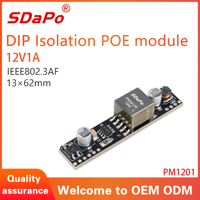 Module PD PM1201 12 V 1 A PoE