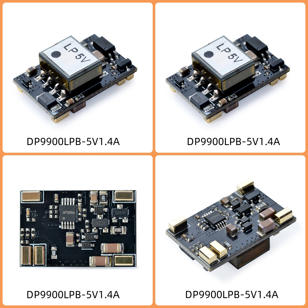 DP9900LPB 48V bis 5V 12V PoE PD-Modul
