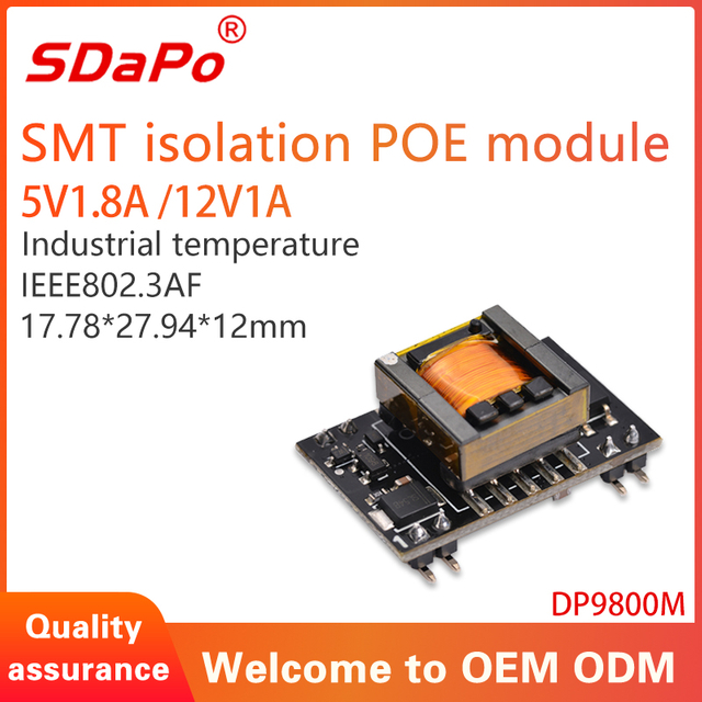 Modulo PD PoE DP9800M 5 V 12 V