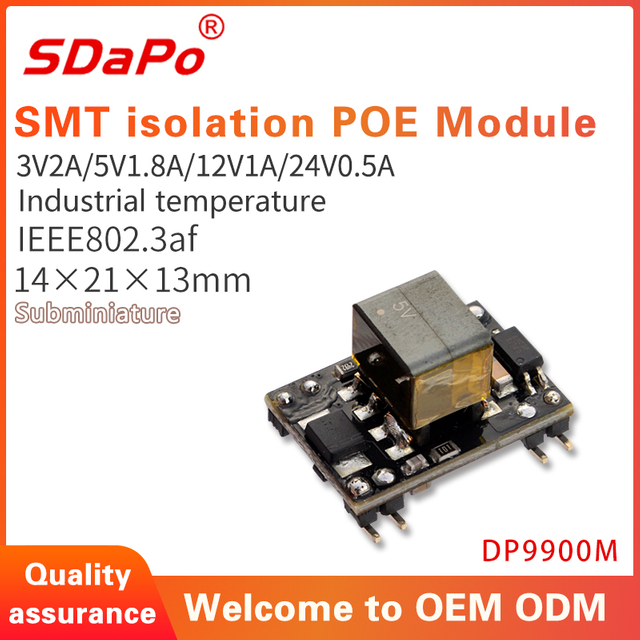 Modulo PD PoE 5 V 12 V 24 V DP9900M