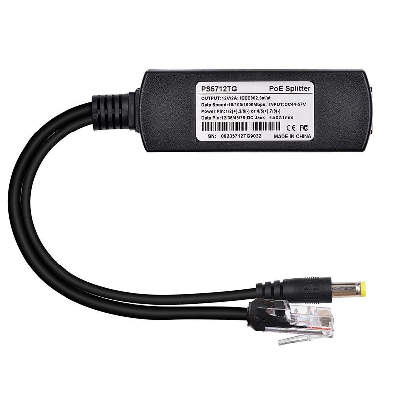 PS5712TG 12 В 2 А Разветвитель Gigabit Ethernet PoE